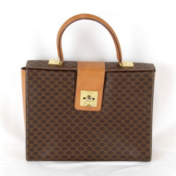 Celine Handbags - CELINE Brown Leather Bag